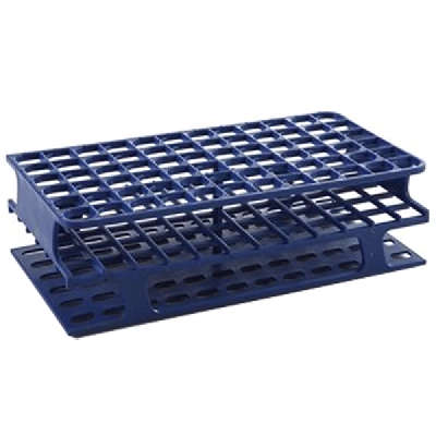 Heathrow OneRack Tube Rack Full PP 16mm 72-Place, Blue HS27552B