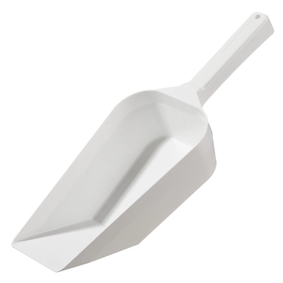 Bel-Art Sterileware Flat Bottom Scoop, White, 1000ML, 30Pk.  # 36911-1000