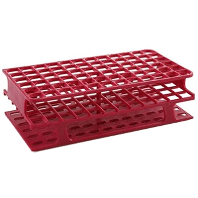 Heathrow OneRack Tube Rack Full POM 16mm 72-Place, Magenta HS27512D
