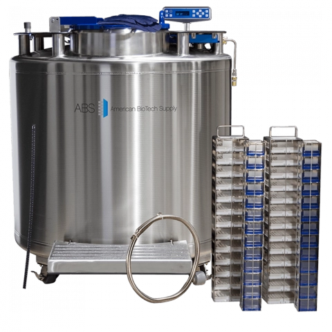 ABS Kryovault System, 79,300 Vials Polycarbonate Package System
