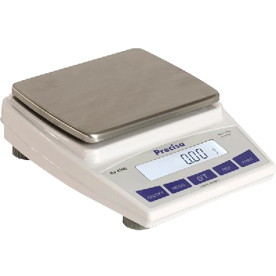 Intelligent 5"x5" 610 x .01 g Precision Lab Balance BJ-610C