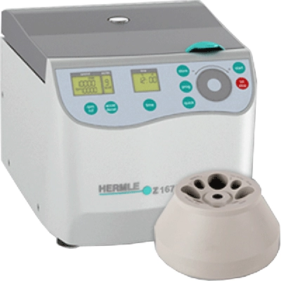 Hermle Z207-A-CMB Compact Clinical Centrifuge with Combination Rotor