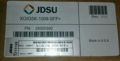 JDSU Xgig Blade XGIG5K-1008-SFP+ PN:2500392 Functi