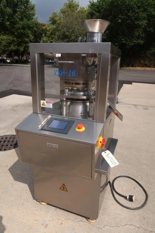 Vanguard 16 Station Pre-Compression  Rotary Tablet Press, GMP