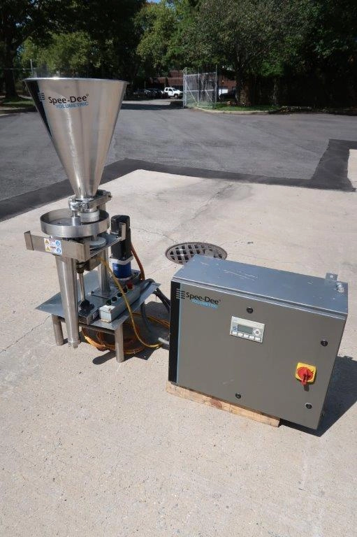 Spee-Dee CBS Volumetric Cup Filling Machine, with Control Panel