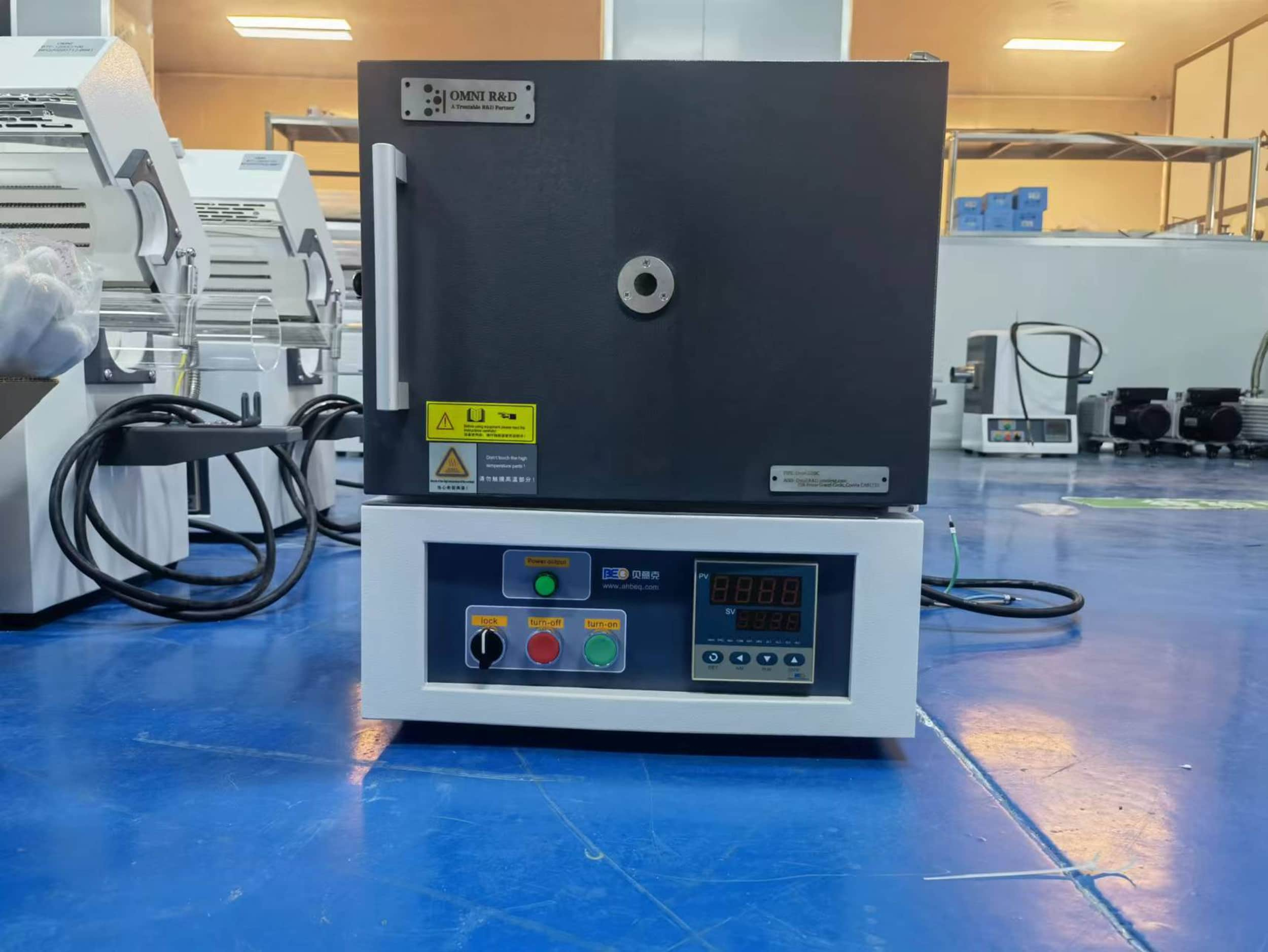 Brand New 1200°C Omni R&D Medium Chamber Muffle Furnace - 18.7 Liters
