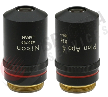 Nikon Plan APO 4x/0.16na 160 Tube Length Objective