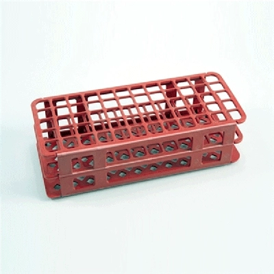 Dynalon 13mm PP Red Test Tube Rack 225645-0001 (CS/5)