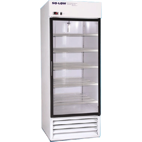 So-Low 23 Cu. Ft. Glass Door Lab5206oratory Refrigerator DH4-23GD ...