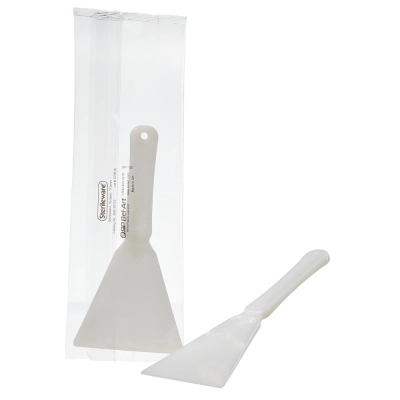 Bel-Art Sterileware Triangular Scraper, 11CM Width, 100 Pk.   # 36821-0110