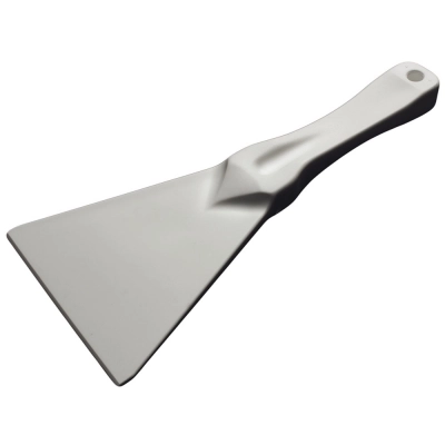 Bel-Art Plastic Triangular Scraper; 9 3/4 in Length, 4 3/8 in Blade