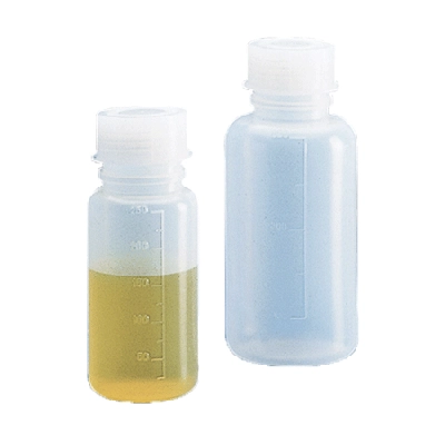 Bottle with Screwcap, Wide Mouth, LDPE, Graduated, 1000mL CS/17 #601616