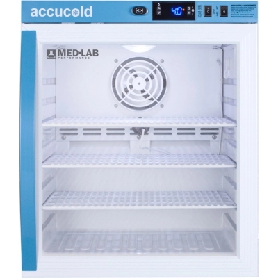 accucold Compact Laboratory Refrigerator, 1 Cu.Ft., Glass  Door # ARG1ML
