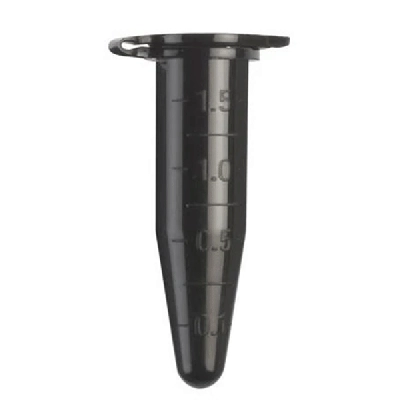 Heathrow Microfuge Tubes 1.5mL, Black HS4323K