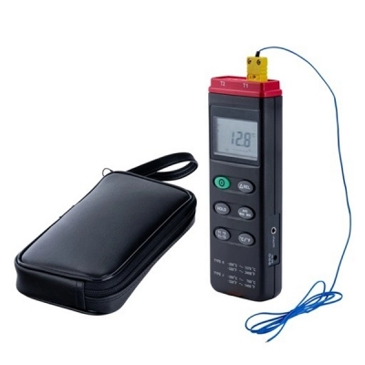 Bel-Art H-B Durac Calibrated Thermocouple 2 Probe Thermometer, -200/1370˚C, # 60901-0800