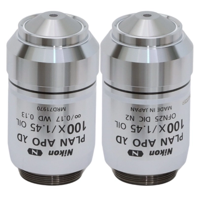 Nikon CFI Plan Lambda D 100x/1.45na Objective
