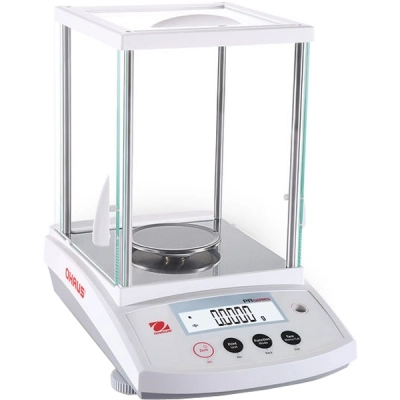 OHAUS PR224/E PR Series Analytical Balance, 220g Max Capacity, Ext.Cal. # 30430062