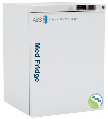 ABS 5.2 Cu. Ft. Solid Door Freestanding Vaccine Refrigerator PH-ABT-NSF-UCFS-0504