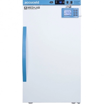 accucold Counter Height Lab Refrigerator, 3 Cu.Ft., w/Digital Data Logger # ARS3MLDL2B