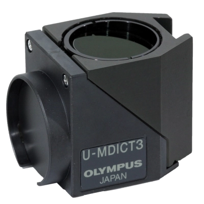 Olympus U-MDICT3;Cube Housing w/Fixed Analyzer for transmitted DIC