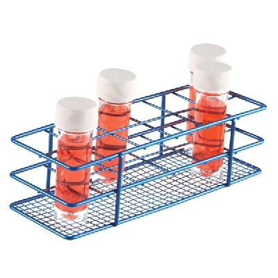 Heathrow Coated Wire Tube Rack 29-33mm 2x6 Format, Blue 120087