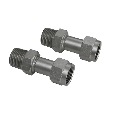 Julabo Adapter M16x1 f. to NPT 3/8" Male Model # 8890006 (Pair)