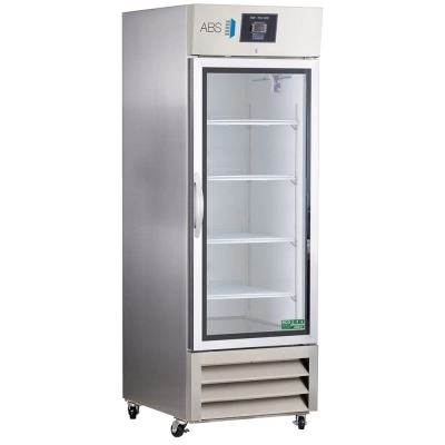 ABS 23 Cu. Ft. Glass Door Premier Stainless Steel Laboratory Refrigerator ABT-HC-SSP-23G