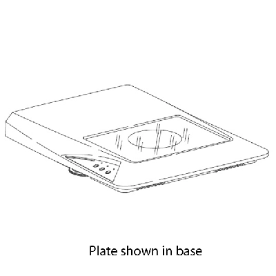 Leica Clear glass stage for TL bases 220x170mm 10450057