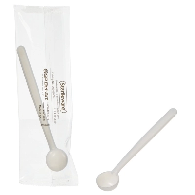 Bel-Art Sterileware Volumetric Sampling Spoon, 5ML, 100pk. # 36943-0005