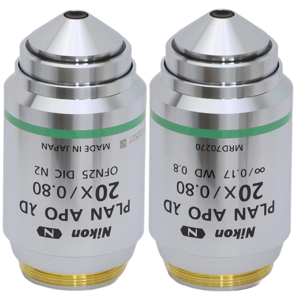 Nikon CFI Plan Lambda D 20x/0.80na Objective
