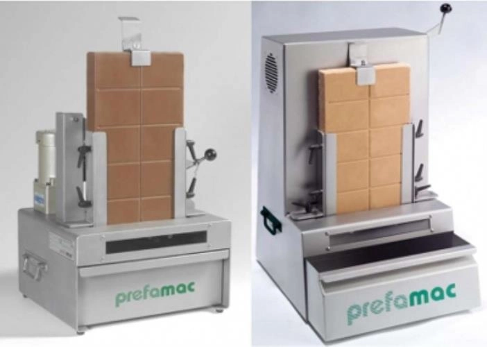 NEW PREFAMAC SNIPPER I AND II STAINLESS STEEL CHOCOLATE FLAKING MACHINES FOR 5 AND 11-LB CHOCOLATE BLOCKS