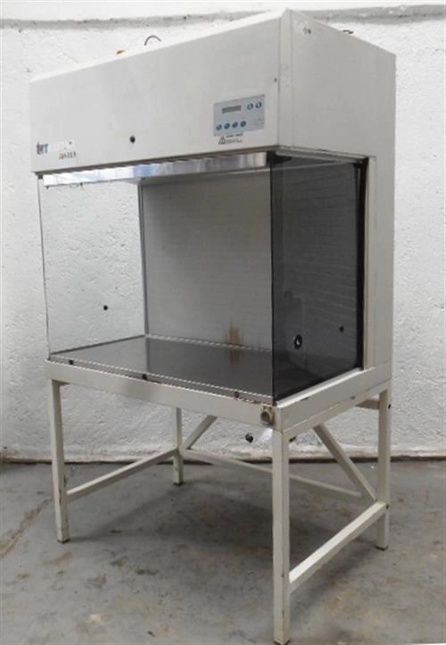 Telstar model AH-100 stainless steel laminar flow hood.