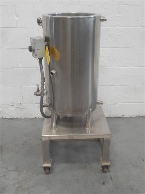 Thomas Burkhard stainless steel 9 gallons tank.