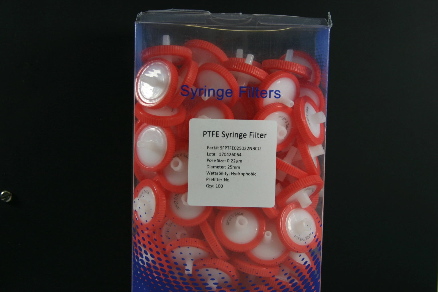 Nylon 13 mm 0.45um syringe filter, 1000/box