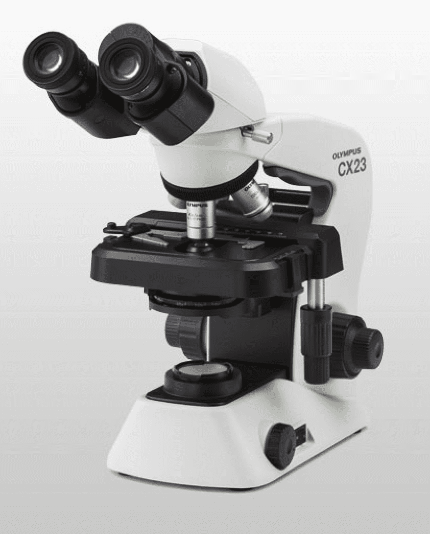 New Olympus Microscope CX23LED with 4x, 10x, 40x, and 100x, part#CX23LEDRFS1C