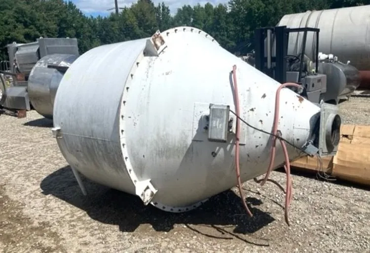 Carbon Steel Cone Bottom Feed Hopper