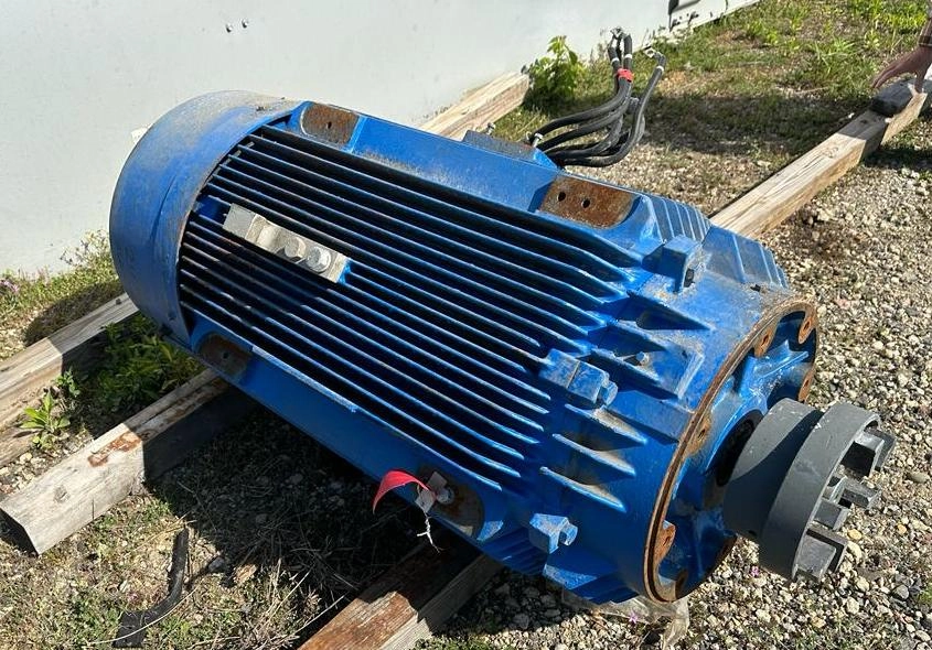 250 HP Hydraulic Drive Spare Motor For Dewatering Press