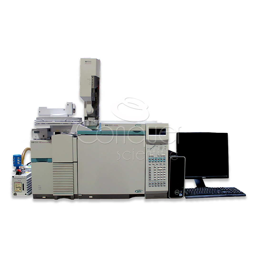 Agilent/HP 6890 GC with 5973 MSD
