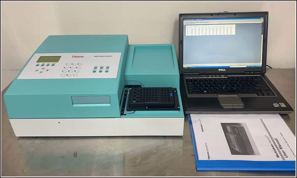 Microplate Reader 96 & 384 Thermo Multiskan Ascent w WARRANTY