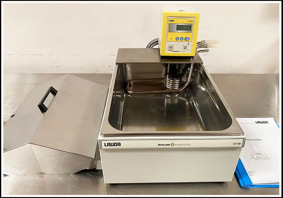 Lauda E100 Ecoline 20 Liter Circulating Heating Water Bath w WARRANTY