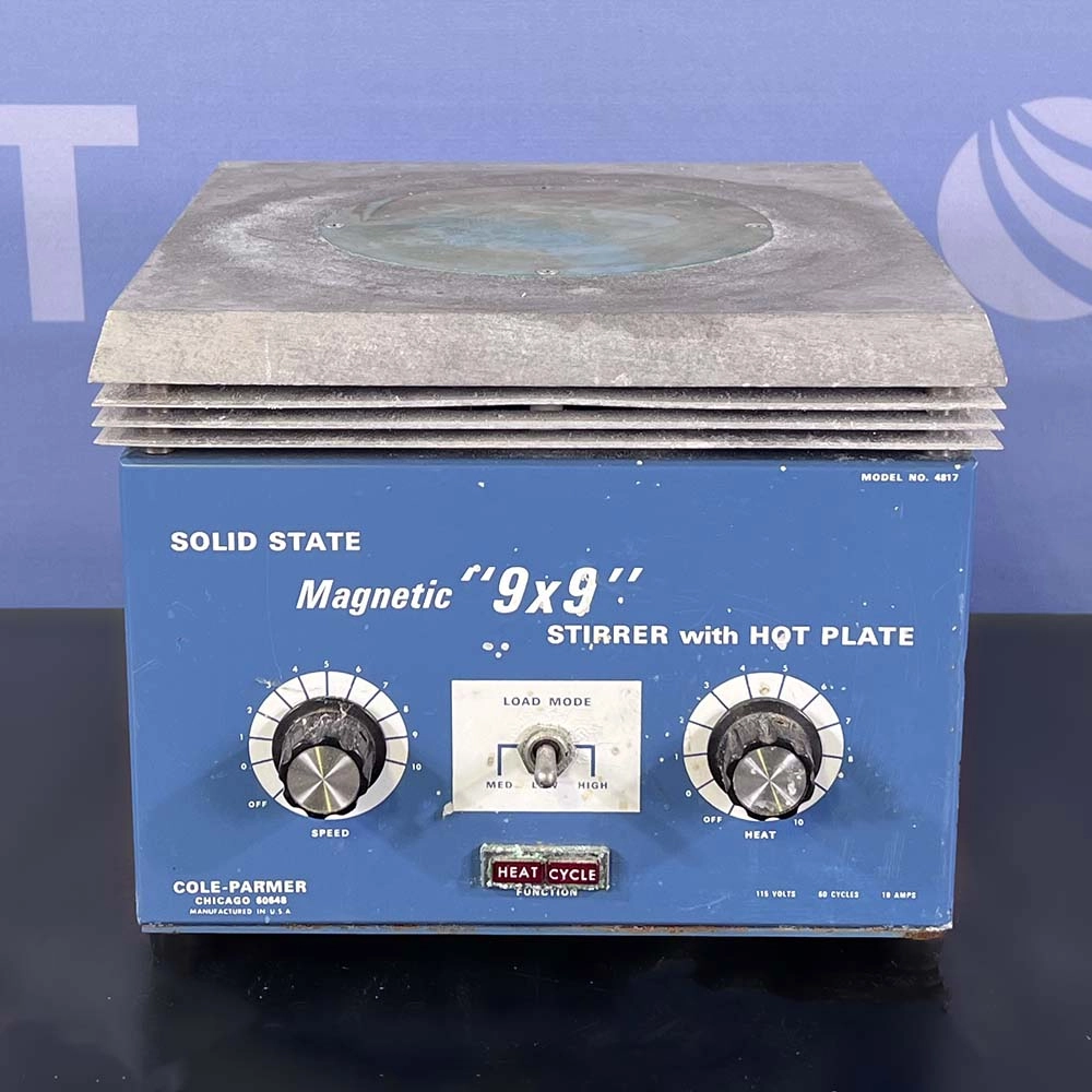 Cole-Parmer Magnetic 9 x 9 Stirrer With Hot Plate