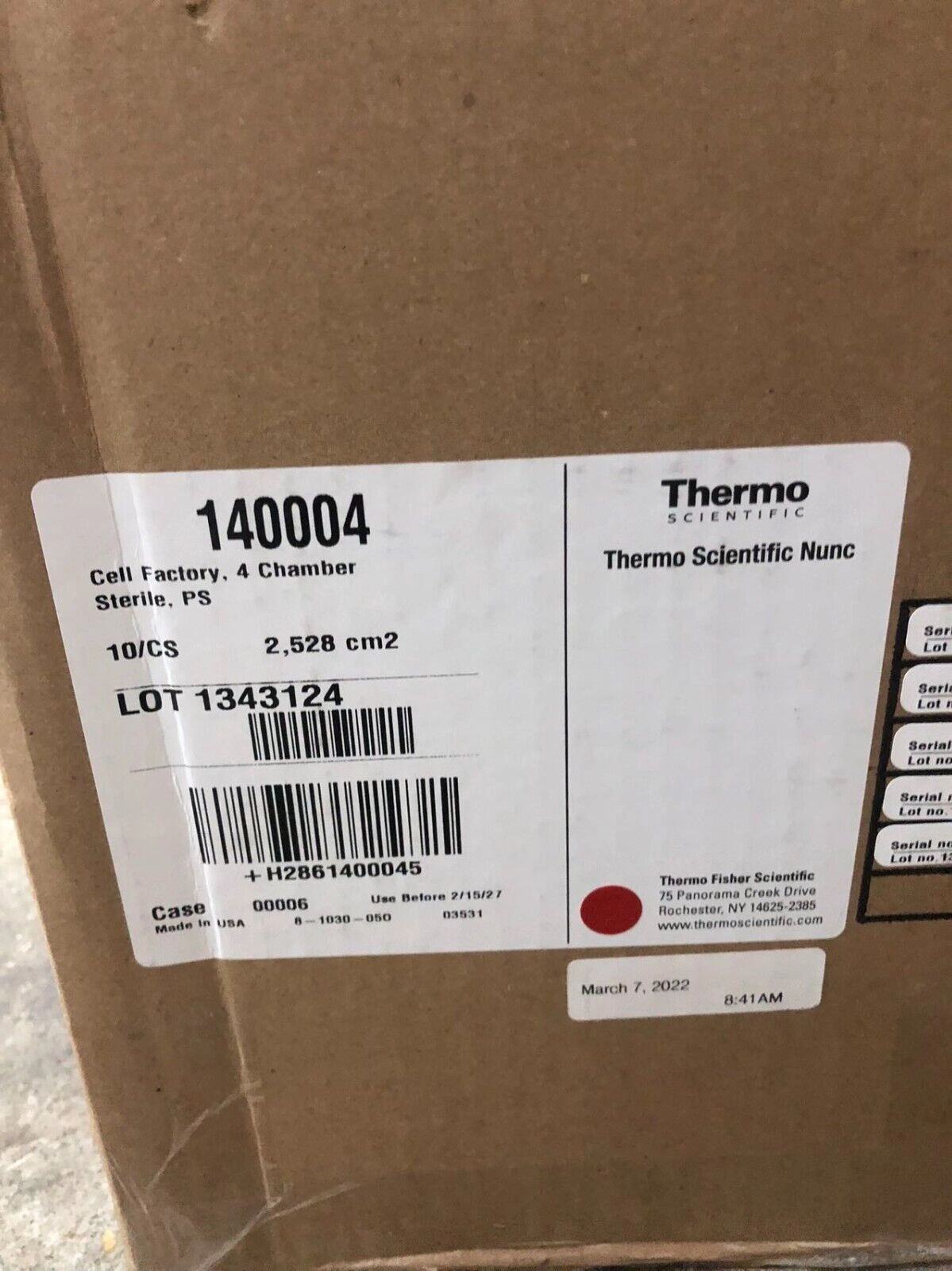 Thermo Scientific™ Nunc™ Cell Factory™ Systems 140