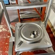 TOTE Systems 150 L Stainless Steel Tote Bin