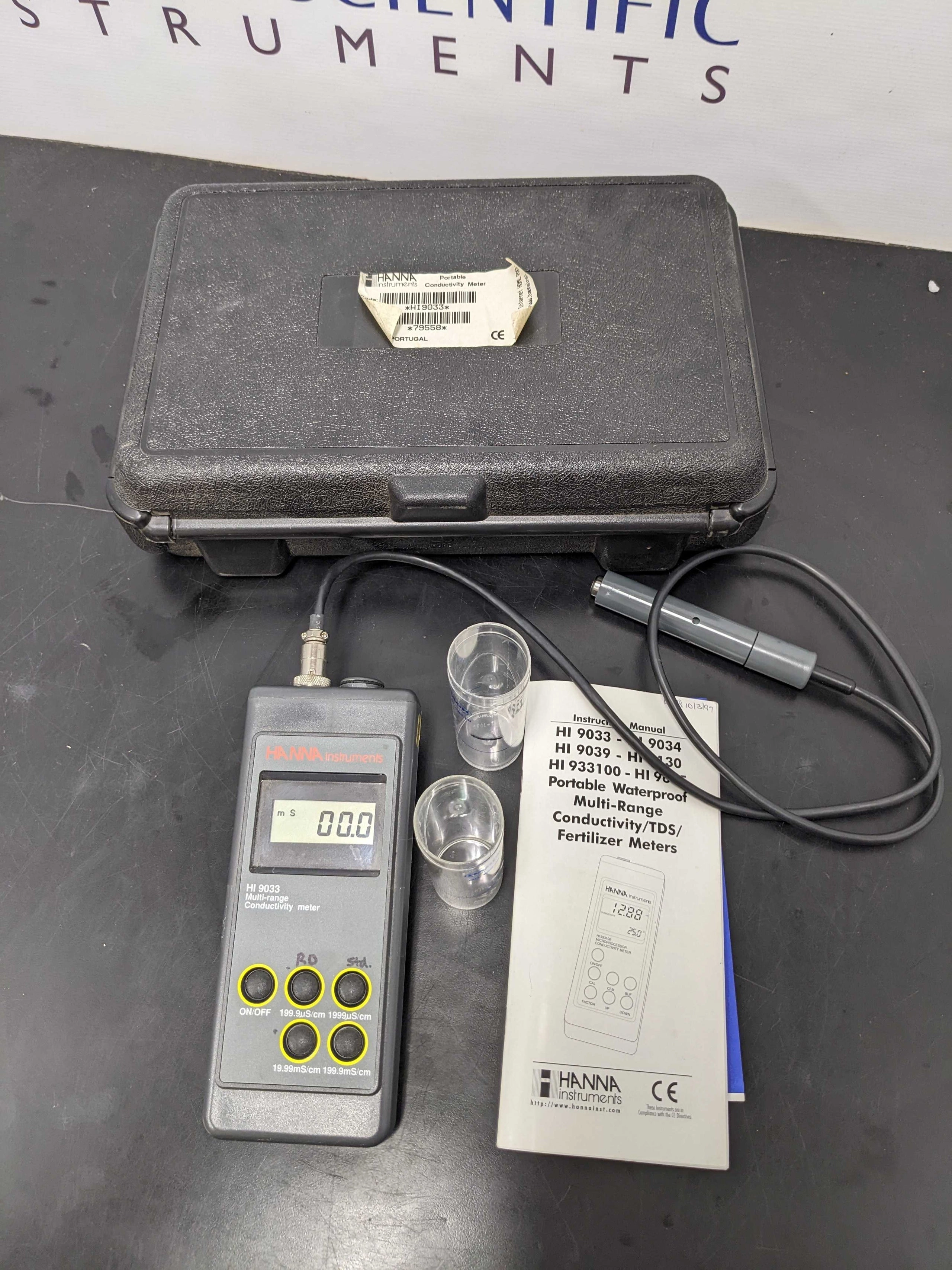 Hanna Instruments  Multi Range Conductivity Meter HI-9033