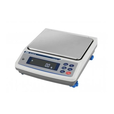 AandD Precision Balance, 2.2 kg / 8.2 kg x 0.01 g / 0.1 g with Internal Calibration GX-8202MD