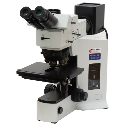Olympus BX51M Reflected Light Microscope 4" x 4" Stage
