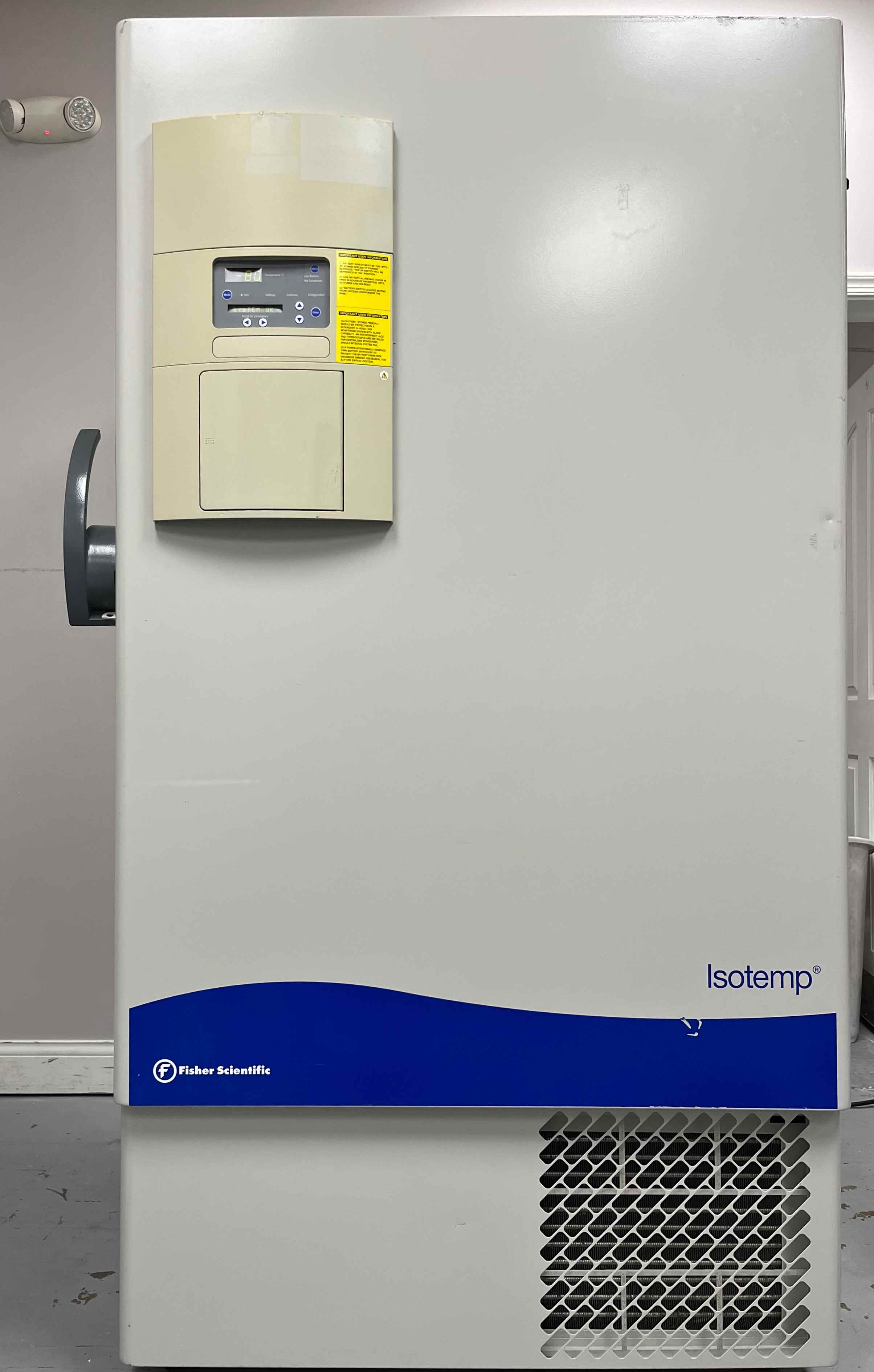 Ultra-Low Freezer- Fully Functional Fisher Brand ISOTEMP IU2386A  -80C  Lab Freezer 