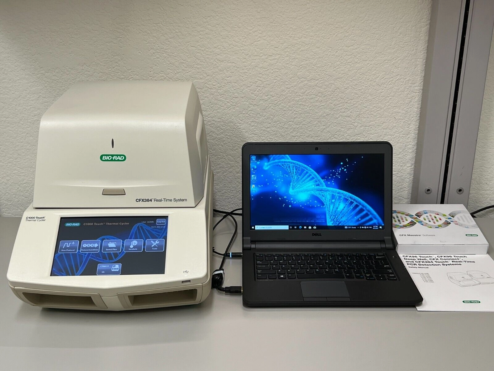 Bio-Rad qPCR CFX384 Real-Time 384-well qPCR Detect