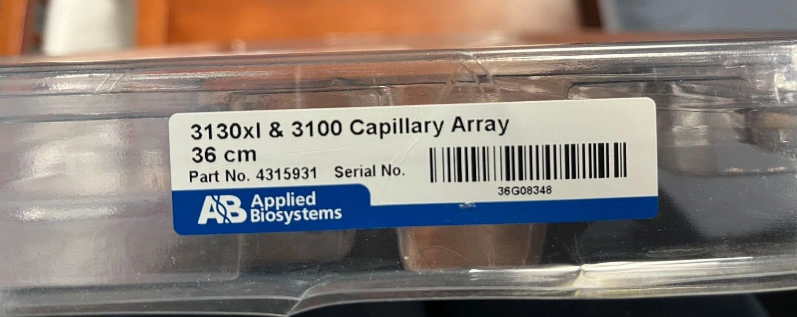 Applied Biosystems 3130xl & 3100 Capillary Array 3