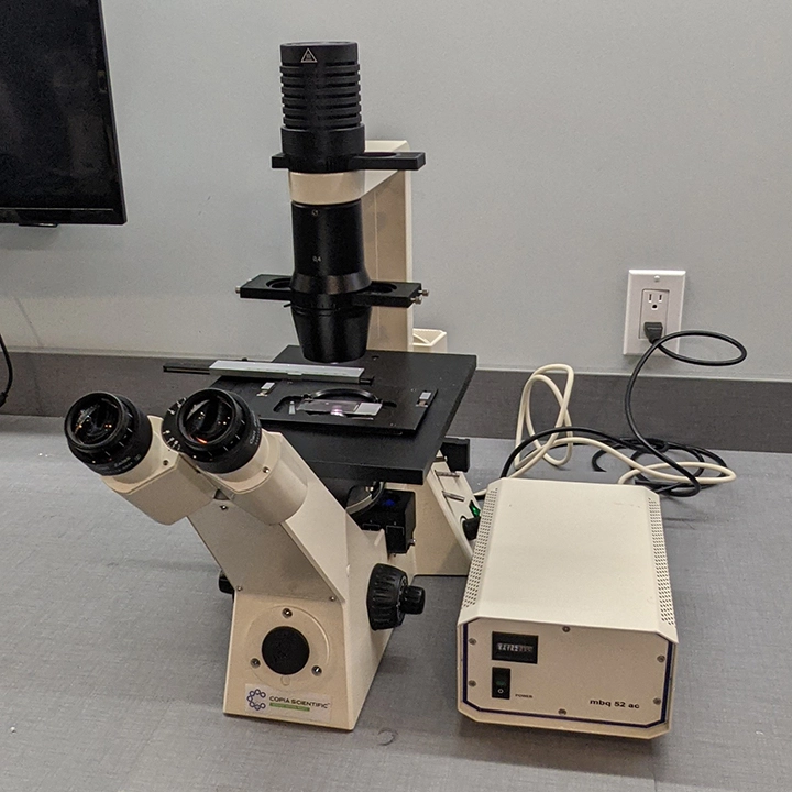 Zeiss Axiovert Cfl Inverted Phase Contrast Fluorescence Trinocular Microscope Labx Com